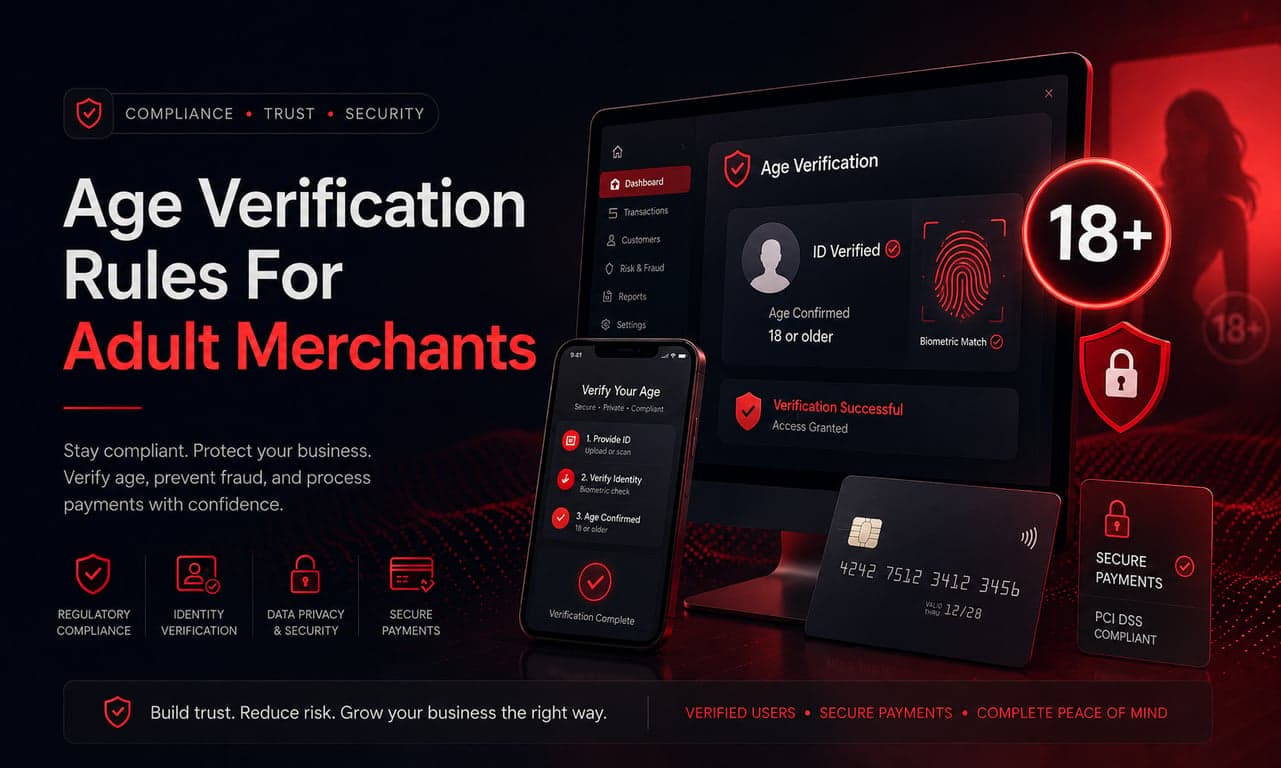How To Meet Age Verification Rules For Adult Merchants in 2026